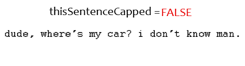 C++ Sentence Case Step 2